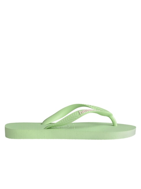 TOP PULL AND BEAR Klapki trawa cytrynowa - Buty uniseks