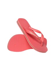 HAVAIANAS BRASIL LOGO Klapki  koral tropikalny - Buty uniseks - 3