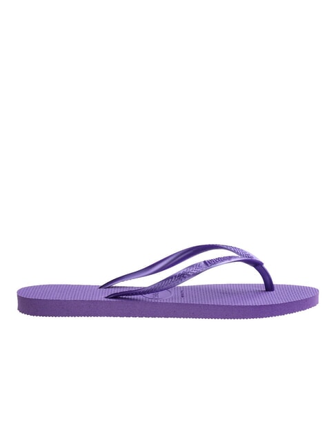 SLIM Klapki ciemnofioletowy - Buty damskie