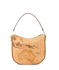 ALVIERO MARTINI PRIMA CLASSE GEO CLASSIC Torba na ramię w kształcie p&oacute;łksiężyca NATURALNY - Torby damskie - 2