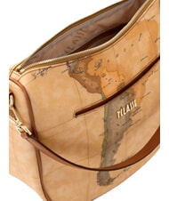 ALVIERO MARTINI PRIMA CLASSE GEO CLASSIC Torba na ramię w kształcie p&oacute;łksiężyca NATURALNY - Torby damskie - 4