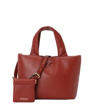 GUESS SUNETRA Mała torba shopper z paskiem na ramię CZERWONY - Torby damskie - 3