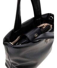 GUESS SUNETRA Mała torba shopper z paskiem na ramię CZARNY - Torby damskie - 4