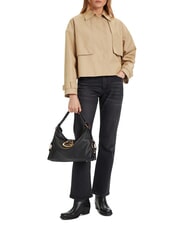 GUESS CAMDEN Torba na ramię CZARNY - Torby damskie - 5