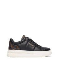 GUESS WELLI 4.5 CZARNOBRĄZOWY - Buty damskie - 2