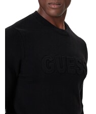 GUESS 3D LOGO Sweter z okrągłym dekoltem odrzutowiec - Koszulki męskie - 3
