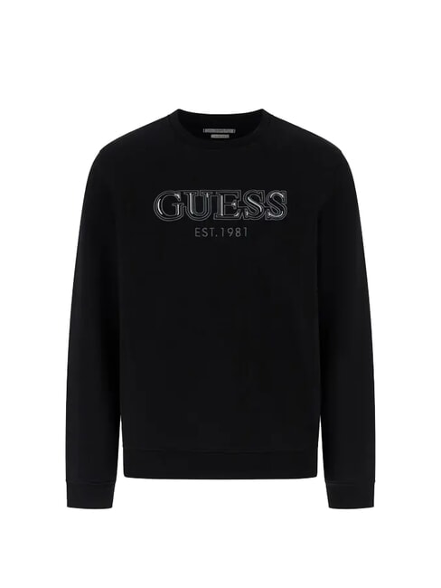 BASIC Bluza z okrągłym dekoltem odrzutowiec - Bluzy męskie