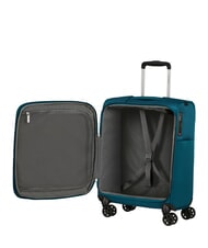 SAMSONITE BASE BREEZE Rozszerzalny w&oacute;zek na bagaż podręczny niebieski benzynowy - Bagaż podręczny - 2