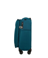 SAMSONITE BASE BREEZE Rozszerzalny w&oacute;zek na bagaż podręczny niebieski benzynowy - Bagaż podręczny - 5