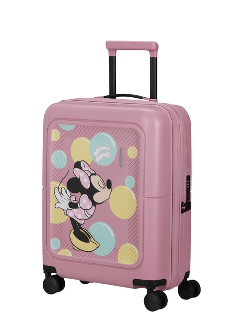 DASHPOP DISNEY  Rozszerzalny w&oacute;zek na bagaż podręczny Myszka Minnie Bubbles - Bagaż podręczny