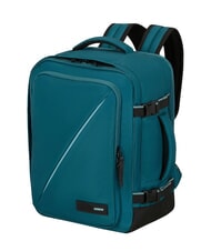 AMERICAN TOURISTER TAKE2CABIN S/M Plecak pod siedzeniem OK Vueling całkowicie turkusowy - Plecaki szkolne i rekreacyjne - 2