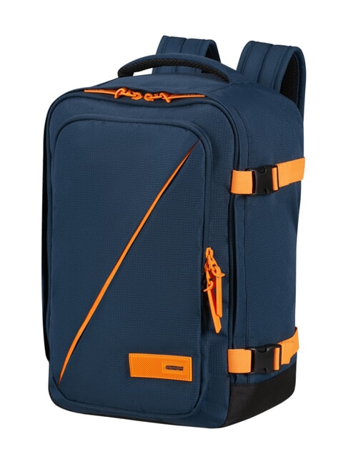 TAKE2CABIN M Plecak pod siedzenie ok easyJet ciemny granat/promienna pomarańcza - Plecaki szkolne i rekreacyjne
