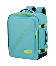 AMERICAN TOURISTER TAKE2CABIN M Plecak pod siedzenie ok easyJet przykurzony turkus/limonka - Plecaki szkolne i rekreacyjne - 2