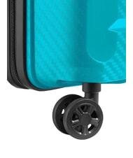 DELSEY BINALONG Wąski bagaż podręczny na k&oacute;łkach zielony aqua - Bagaż podręczny - 6