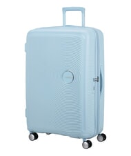AMERICAN TOURISTER SOUNDBOX Duży, rozszerzalny w&oacute;zek PASTELOWY NIEBIESKI - W&oacute;zki twarde - 3