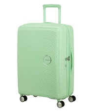 AMERICAN TOURISTER SOUNDBOX SPINNER W&oacute;zek średni, rozszerzalny pastelowa zieleń - W&oacute;zki twarde - 3