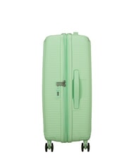 AMERICAN TOURISTER SOUNDBOX SPINNER W&oacute;zek średni, rozszerzalny pastelowa zieleń - W&oacute;zki twarde - 4