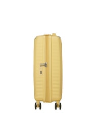 AMERICAN TOURISTER SOUNDBOX Mały w&oacute;zek rozszerzalny pastelowy ż&oacute;łty - Bagaż podręczny - 4