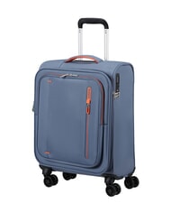 AMERICAN TOURISTER CLOUDRIDER Rozszerzalny w&oacute;zek na bagaż podręczny niebieski kamień - Bagaż podręczny - 3