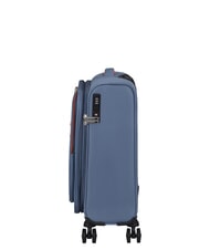 AMERICAN TOURISTER CLOUDRIDER Rozszerzalny w&oacute;zek na bagaż podręczny niebieski kamień - Bagaż podręczny - 4