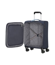 AMERICAN TOURISTER CLOUDRIDER Rozszerzalny w&oacute;zek na bagaż podręczny granatowy - Bagaż podręczny - 2