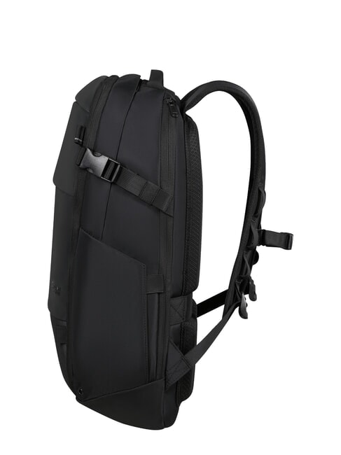 PACEPRO Plecak na laptopa 15,6" błysk czarny - Plecaki szkolne i rekreacyjne