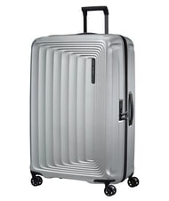 SAMSONITE NUON Bardzo duży, rozszerzalny w&oacute;zek matowy srebrny - W&oacute;zki twarde - 3
