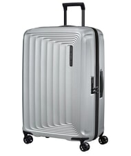 SAMSONITE NUON Duży, rozszerzalny w&oacute;zek matowy srebrny - W&oacute;zki twarde - 3
