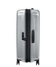 SAMSONITE NUON Duży, rozszerzalny w&oacute;zek matowy srebrny - W&oacute;zki twarde - 5