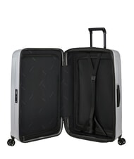 SAMSONITE NUON Średni w&oacute;zek rozszerzalny matowy srebrny - W&oacute;zki twarde - 2