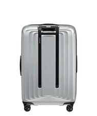 SAMSONITE NUON Średni w&oacute;zek rozszerzalny matowy srebrny - W&oacute;zki twarde - 4