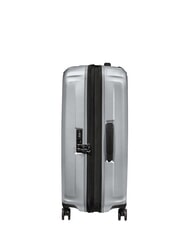 SAMSONITE NUON Średni w&oacute;zek rozszerzalny matowy srebrny - W&oacute;zki twarde - 5