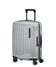 SAMSONITE NUON Rozszerzalny w&oacute;zek na bagaż podręczny matowy srebrny - Bagaż podręczny - 3