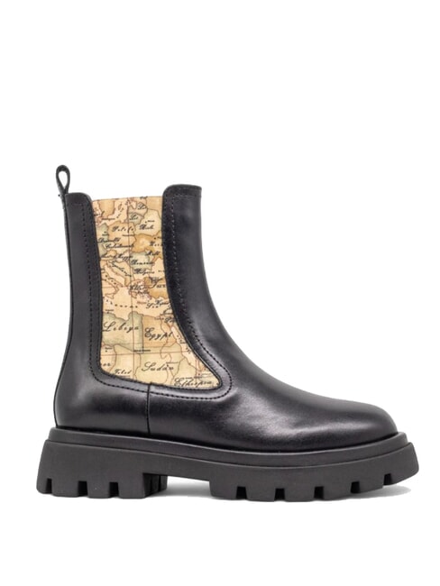 GEO Sk&oacute;rzane botki Czarny - Buty damskie