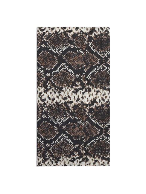 FOULARD Wz&oacute;r zwierzęcy pyton - Szaliki