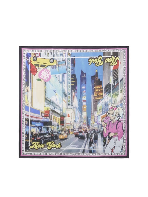 FOULARD Poczt&oacute;wki New York Press wielo - Szaliki