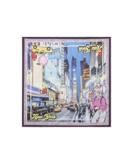 BRACCIALINI FOULARD Poczt&oacute;wki New York Press - Szaliki
