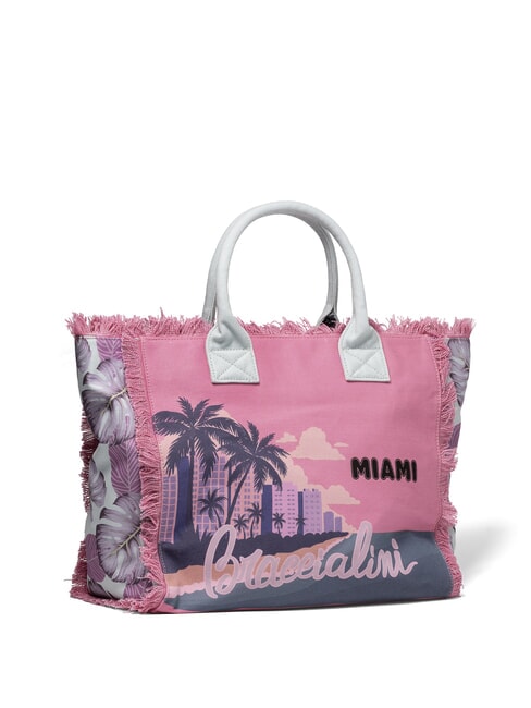 SUMMER Torba pł&oacute;cienna z nadrukiem Miami - Torby damskie