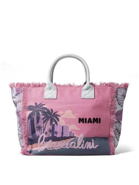 SUMMER Torba pł&oacute;cienna z nadrukiem Miami - Torby damskie