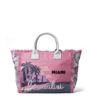 BRACCIALINI SUMMER Torba pł&oacute;cienna z nadrukiem Miami - Torby damskie - 3