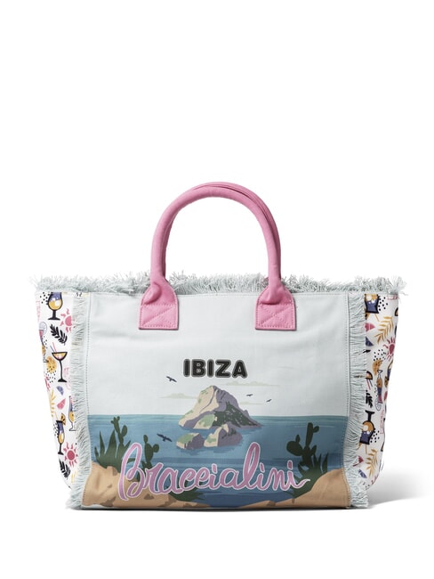 SUMMER Torba pł&oacute;cienna z nadrukiem Ibiza - Torby damskie