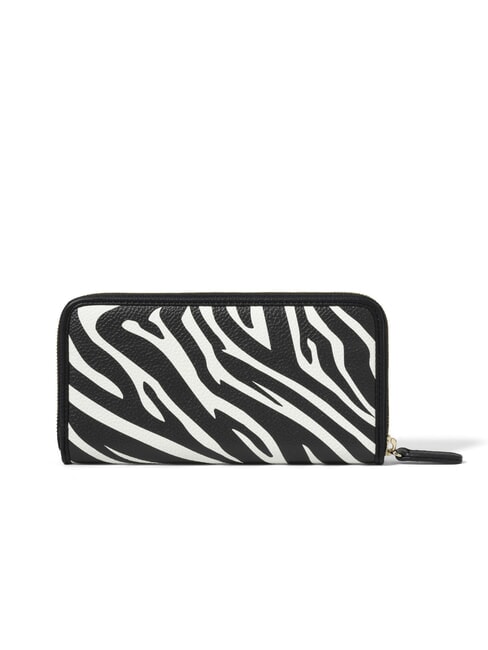 BETH SPECIAL Duży portfel zapinany na zamek zebra - Portfele damskie