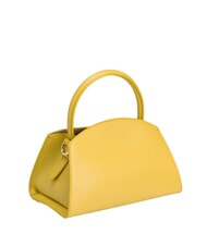 FURLA GENESI Mała sk&oacute;rzana torebka z paskiem na ramię Mi&oacute;d - Torby damskie - 2