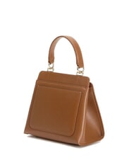 FURLA 1927 Mała sk&oacute;rzana torebka z nadrukiem Ares koniak - Torby damskie - 2