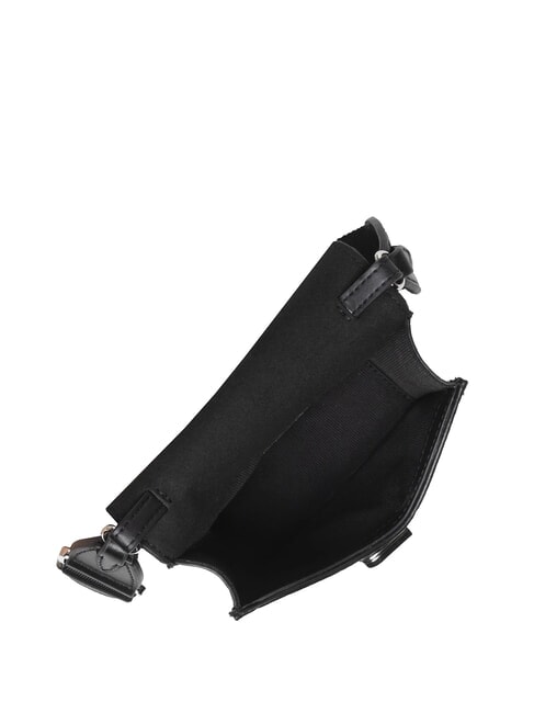 1927 Miniaturowa pikowana torba sk&oacute;rzana Czarny - Torby damskie