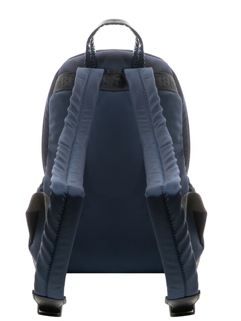 PADDED NYLON Plecak z logo z kryształkami GRANATOWY - Torby damskie