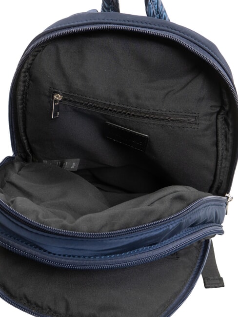PADDED NYLON Plecak z logo z kryształkami GRANATOWY - Torby damskie