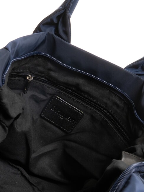 PADDED NYLON Średniej wielkości torba z paskiem na ramię GRANATOWY - Torby damskie