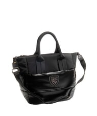 BLAUER PADDED NYLON Duża torba z paskiem na ramię CZARNY - Torby damskie - 2