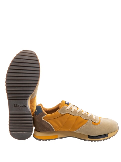 QUEENS  Adidasy ochra/beż - Buty męskie